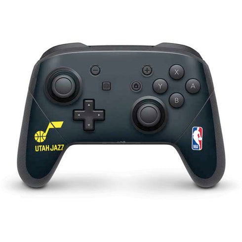 NBA Utah Jazz Team Jersey Nintendo Switch Pro Controller Skin