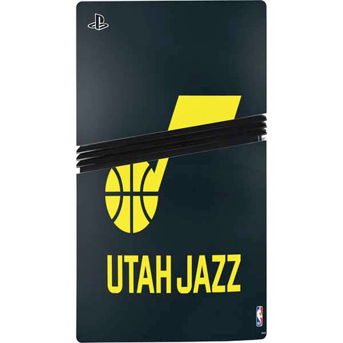 NBA Utah Jazz Team Jersey PS5 Pro Console Skin