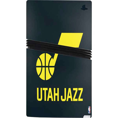 NBA Utah Jazz Team Jersey PS5 Pro Console Skin