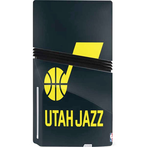 NBA Utah Jazz Team Jersey PS5 Pro Disk Console Skin