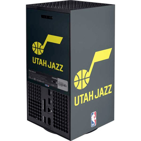 NBA Utah Jazz Team Jersey XBox Series X Digital Edition Console Skin