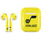 NBA Utah Jazz Yellow Texture Apple AirPods 2 Skin
