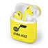 NBA Utah Jazz Yellow Texture Apple AirPods 2 Skin