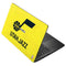 NBA Utah Jazz Yellow Texture Asus X502CA 15.6 Skin