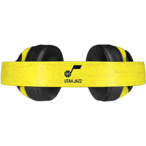 NBA Utah Jazz Yellow Texture Beats Solo Pro Skin