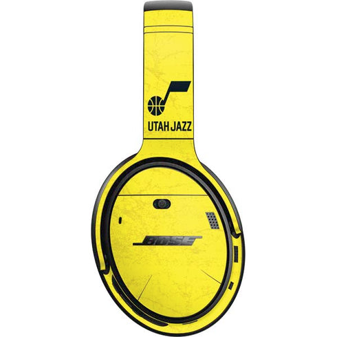 NBA Utah Jazz Yellow Texture Bose QuietComfort 35 II Headphones Skin