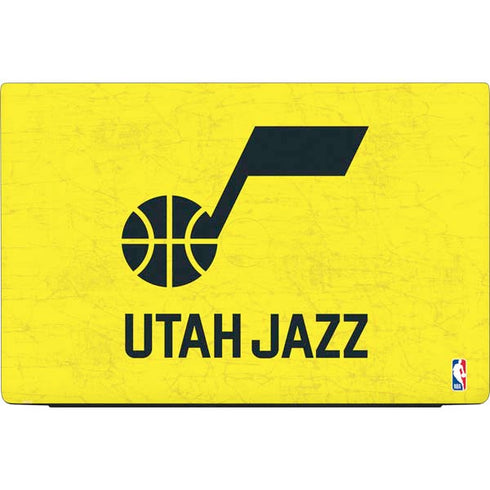 NBA Utah Jazz Yellow Texture Dell Vostro Skin