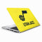 NBA Utah Jazz Yellow Texture HP Elitebook Skin
