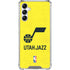 NBA Utah Jazz Yellow Texture Gabb Phone 4 Clear Case