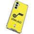 NBA Utah Jazz Yellow Texture Galaxy A16 5G Clear Case