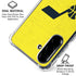 NBA Utah Jazz Yellow Texture Galaxy A36 5G Clear Case