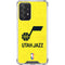 NBA Utah Jazz Yellow Texture Galaxy A52 5G Clear Case