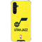 NBA Utah Jazz Yellow Texture Galaxy A54 5G Clear Case