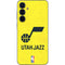 NBA Utah Jazz Yellow Texture Galaxy A55 5G Skin