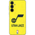 NBA Utah Jazz Yellow Texture Galaxy A55 5G Skin