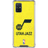 NBA Utah Jazz Yellow Texture Galaxy A71 5G Clear Case