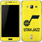 NBA Utah Jazz Yellow Texture Galaxy J3 Skin