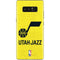 NBA Utah Jazz Yellow Texture Galaxy Note 8 Skin