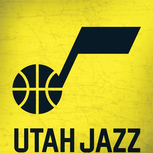 NBA Utah Jazz Yellow Texture Galaxy Note 8 Skin