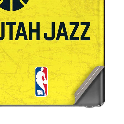 NBA Utah Jazz Yellow Texture Galaxy Note20 5G Skin