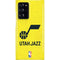 NBA Utah Jazz Yellow Texture Galaxy Note20 Ultra 5G Lite Case