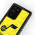 NBA Utah Jazz Yellow Texture Galaxy Note20 Ultra 5G Waterproof Case