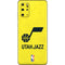 NBA Utah Jazz Yellow Texture Galaxy S20 Plus Skin