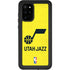 NBA Utah Jazz Yellow Texture Galaxy S20 Plus Waterproof Case