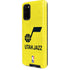 NBA Utah Jazz Yellow Texture Galaxy S20 Pro Case