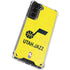 NBA Utah Jazz Yellow Texture Galaxy S21 5G Clear Case