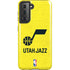 NBA Utah Jazz Yellow Texture Galaxy S21 5G Pro Case