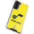 NBA Utah Jazz Yellow Texture Galaxy S21 FE Clear Case