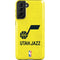 NBA Utah Jazz Yellow Texture Galaxy S21 FE Pro Case