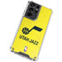 NBA Utah Jazz Yellow Texture Galaxy S21 Ultra 5G Clear Case