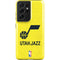 NBA Utah Jazz Yellow Texture Galaxy S21 Ultra 5G Pro Case