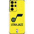 NBA Utah Jazz Yellow Texture Galaxy S21 Ultra 5G Skin