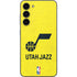 NBA Utah Jazz Yellow Texture Galaxy S23 FE Skin