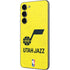 NBA Utah Jazz Yellow Texture Galaxy S23 FE Skin