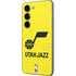 NBA Utah Jazz Yellow Texture Galaxy S23 Skin