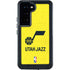 NBA Utah Jazz Yellow Texture Galaxy S23 Waterproof Case