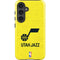 NBA Utah Jazz Yellow Texture Galaxy S25 Impact Case