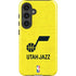 NBA Utah Jazz Yellow Texture Galaxy S25 Impact Case
