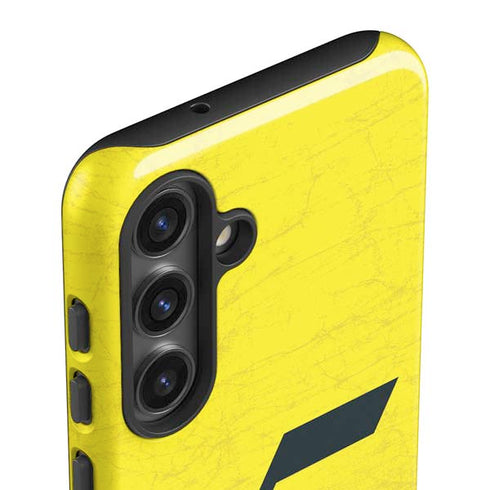 NBA Utah Jazz Yellow Texture Galaxy S25 Impact Case
