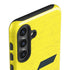 NBA Utah Jazz Yellow Texture Galaxy S25 Impact Case