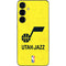 NBA Utah Jazz Yellow Texture Galaxy S24 Plus Skin