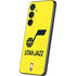 NBA Utah Jazz Yellow Texture Galaxy S25 Plus Skin