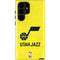 NBA Utah Jazz Yellow Texture Galaxy Cases