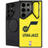 NBA Utah Jazz Yellow Texture Galaxy S25 Ultra Kickstand Case