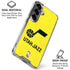 NBA Utah Jazz Yellow Texture Galaxy S26 Plus Clear Case