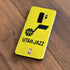 NBA Utah Jazz Yellow Texture Galaxy S9 Plus Skin